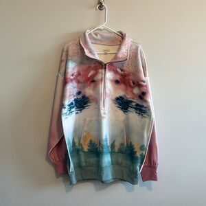 NWT Anthropologie Pilcro Half Zip Pullover